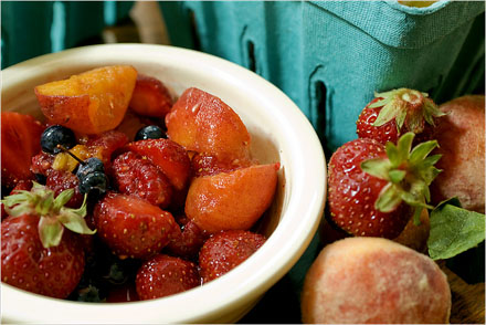 Alice Waters Fruit Compote